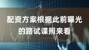 配资方案根据此前曝光的路试谍照来看